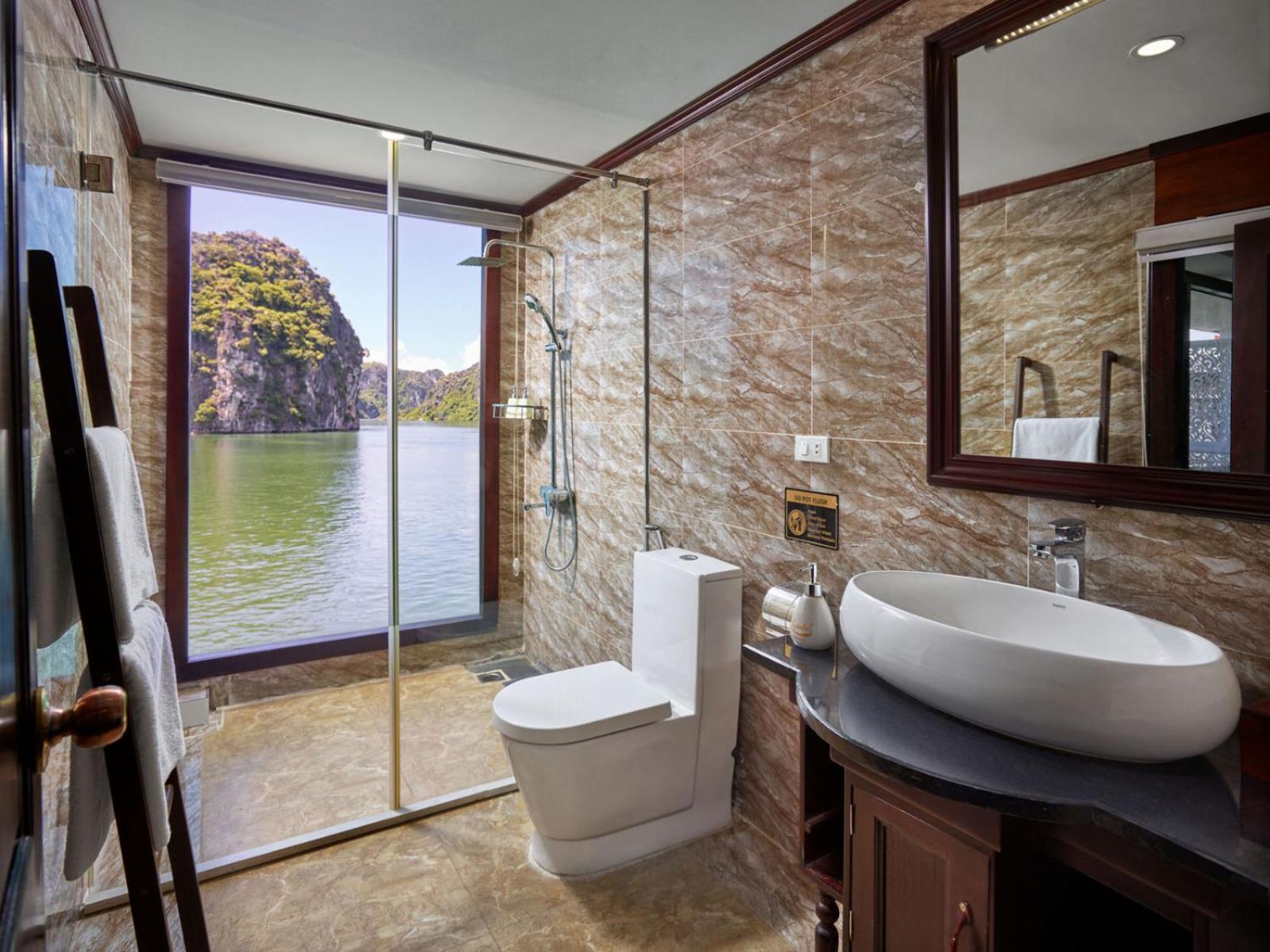 Lotus Boutique Cruise Ha Long Exterior foto