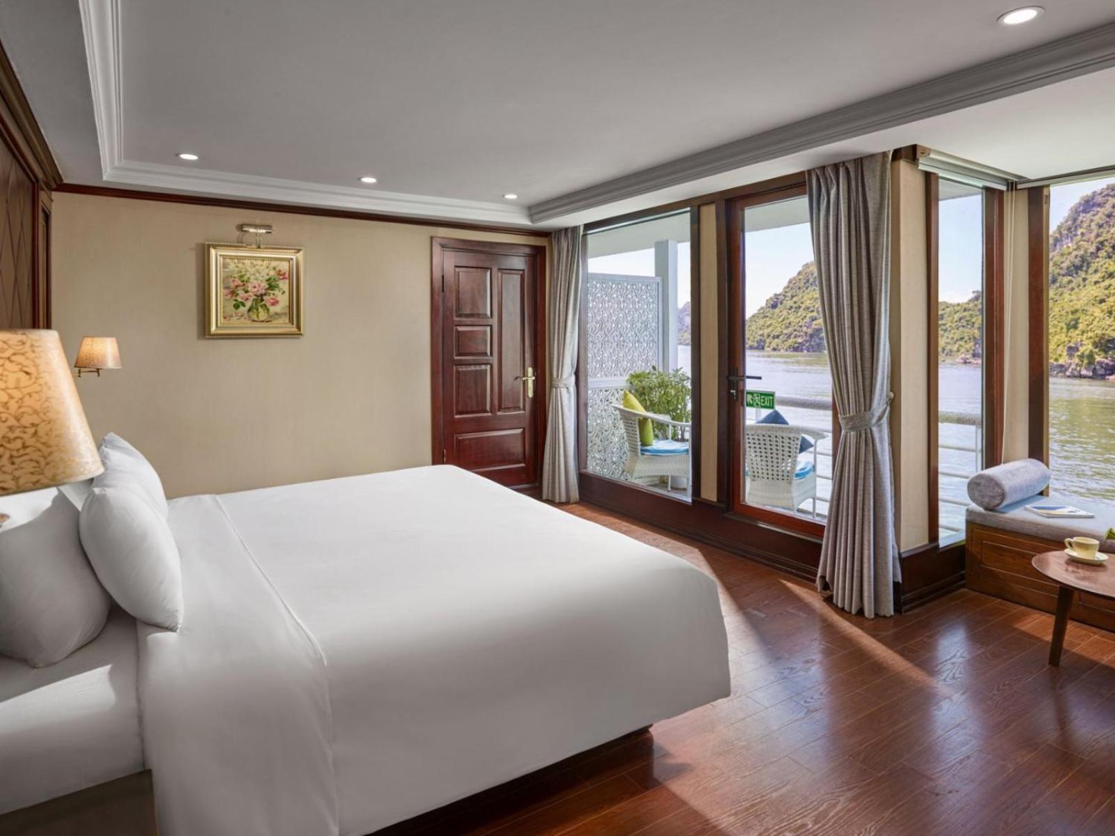 Lotus Boutique Cruise Ha Long Exterior foto